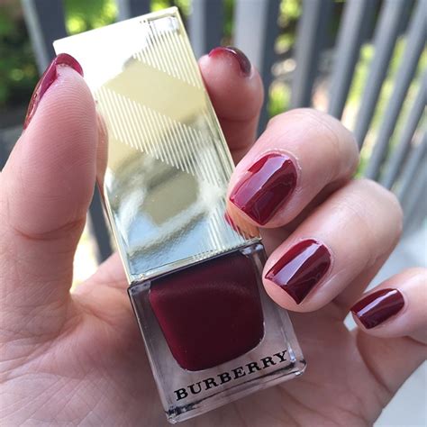 burberry oxblood nail polish|where to buy burberry products.